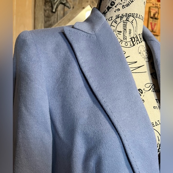 Vintage Carlisle Blazer Angora Wool Cashmere Blend - Picture 2 of 9